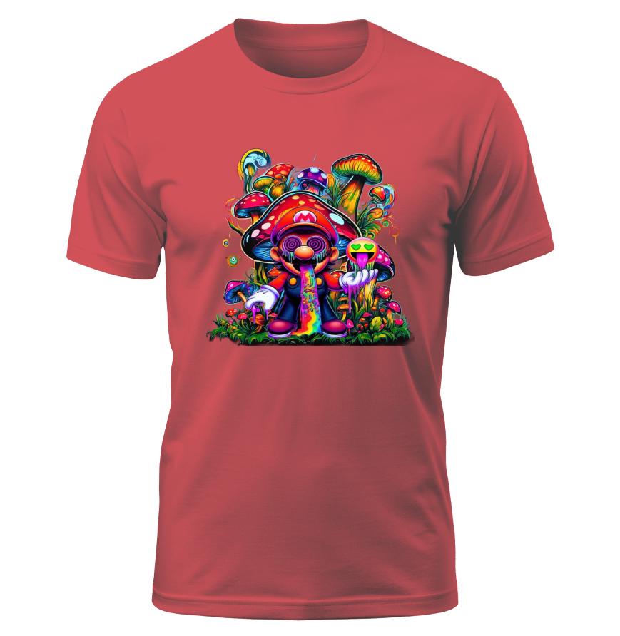 mario with mushroom rainbow